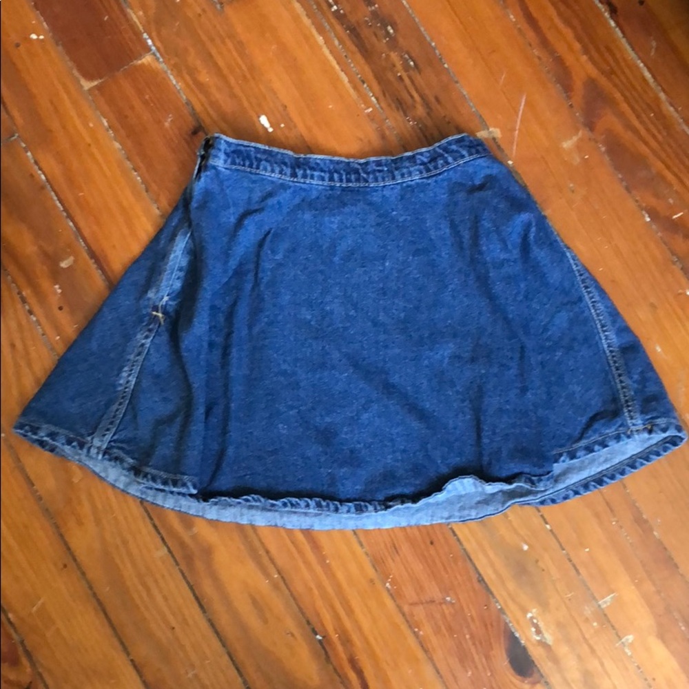 American Apparel Jean Skirt